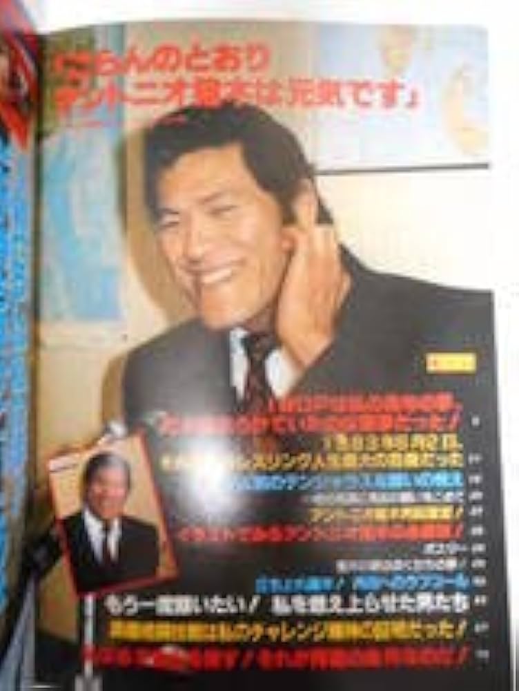 プロレスアルバム●立ち上がれアントニオ猪木ジャンボポスター付き プロレスアルバム○立ち上がれアントニオ猪木ジャンボポスター